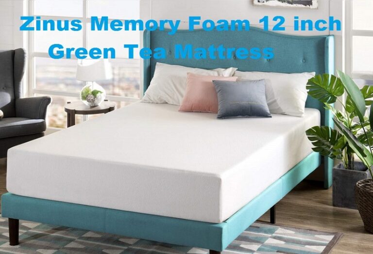 zinus green tea 10-inch memory foam mattress