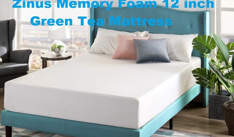 Zinus Memory Foam 12 inch Green Tea Mattress
